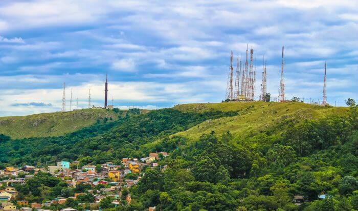 lugares com vistas incr  veis para ver Porto Alegre cima