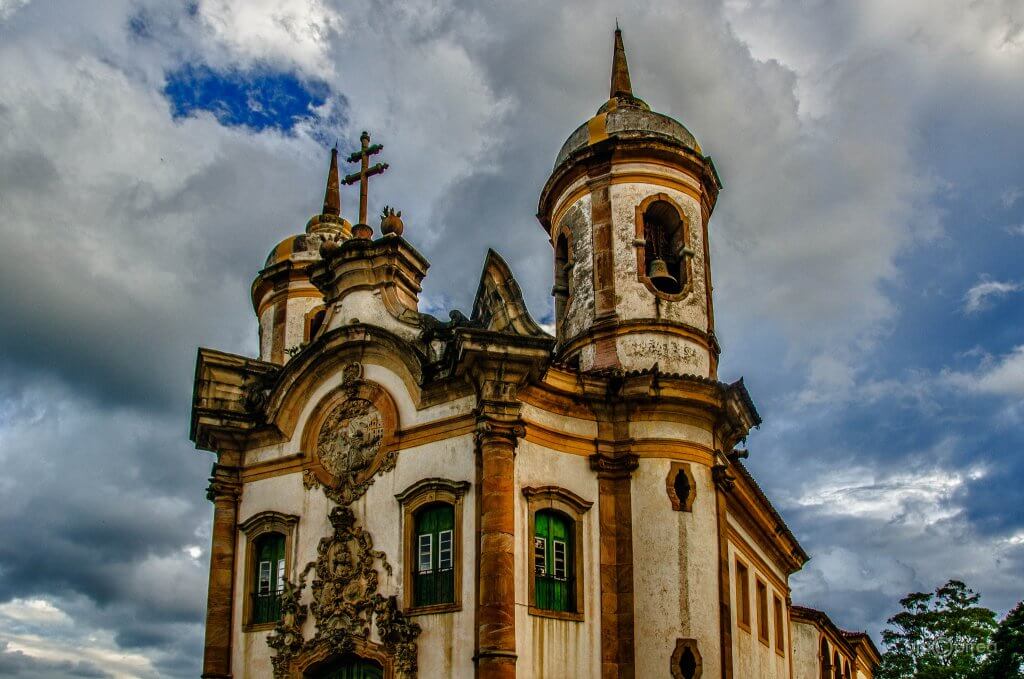Igreja de São Francisco de Assis, em Ouro Preto (MG)