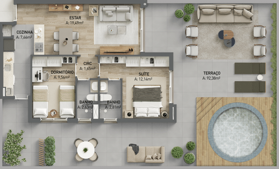Planta Garden - 203