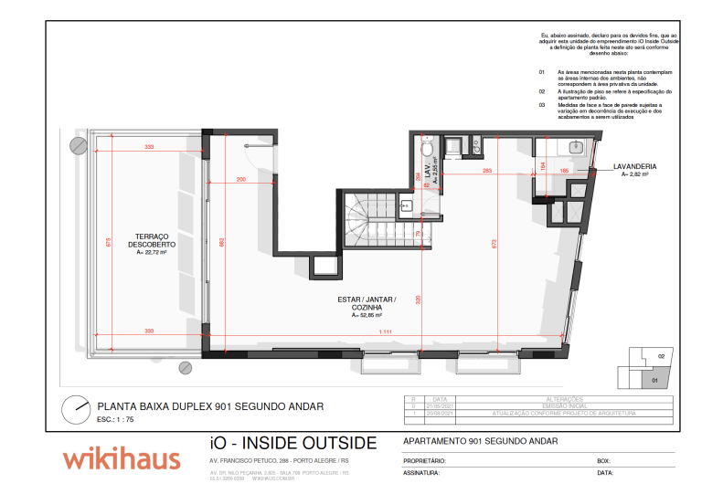 Planta 2º andar